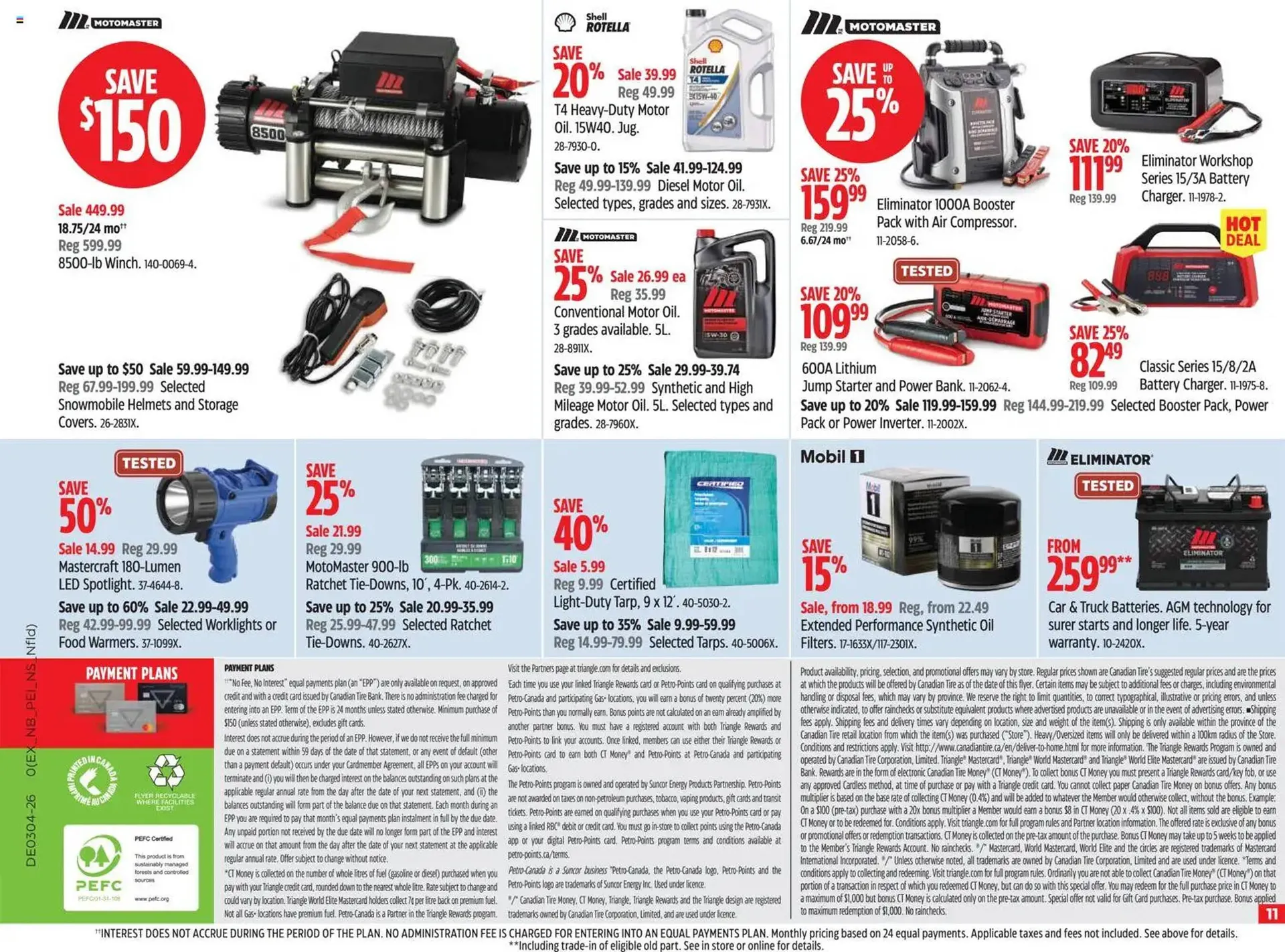 Canadian Tire flyer from January 22 to January 28 2026 - flyer page 11