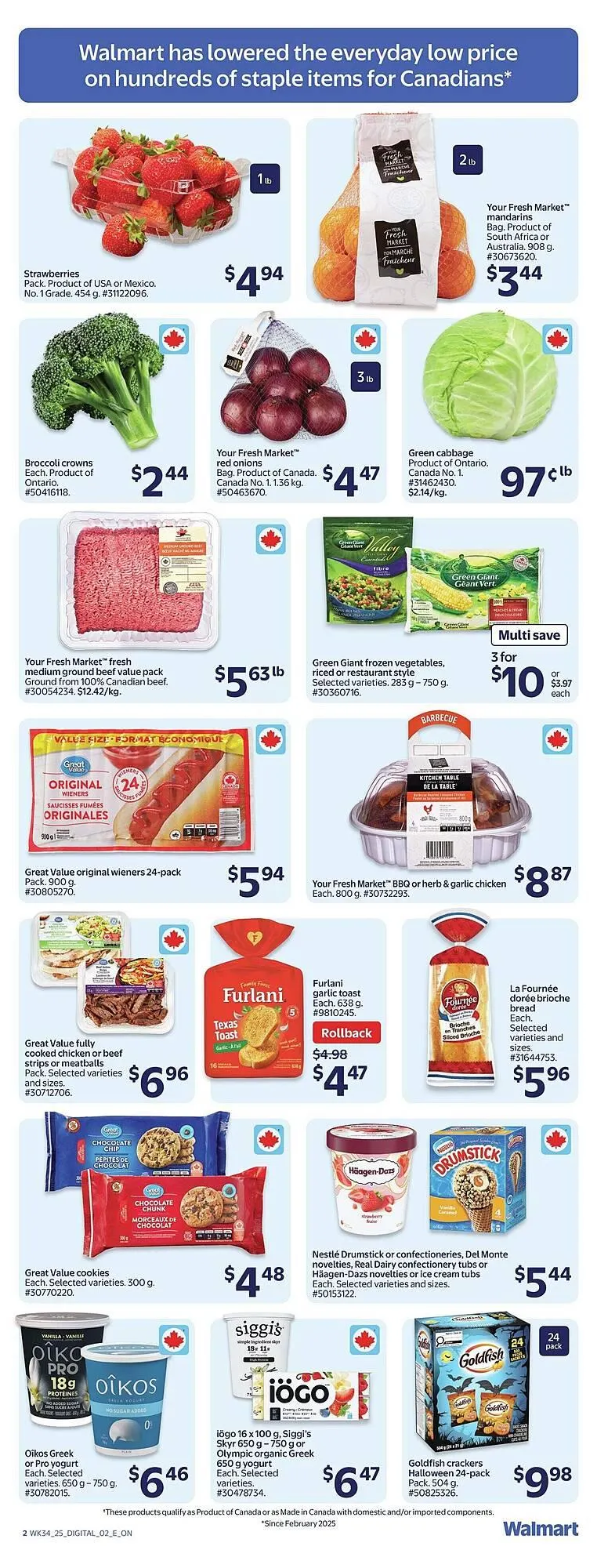 Walmart flyer from September 18 to September 25 2025 - flyer page 6