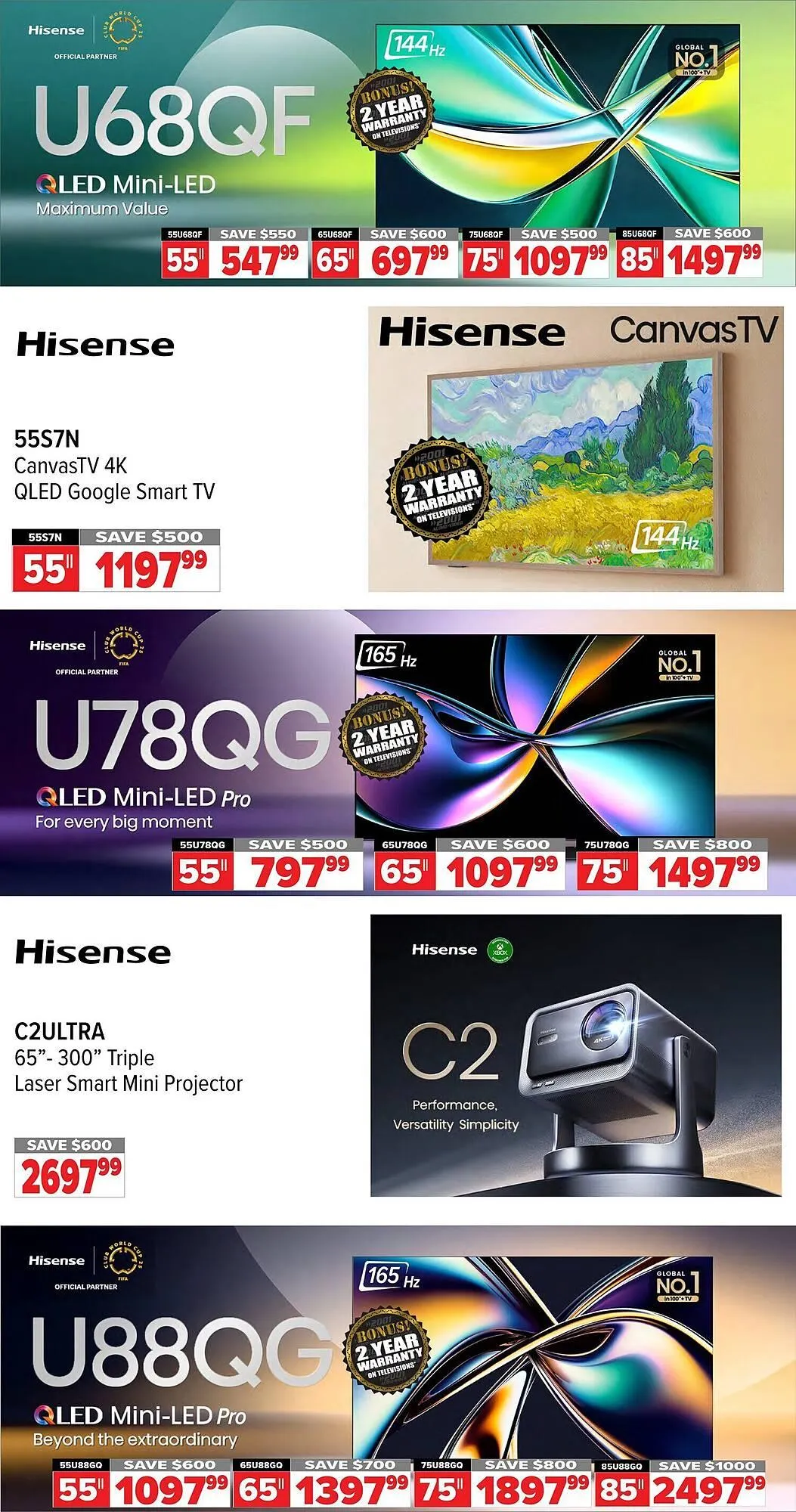 2001 Audio Video flyer from January 23 to January 30 2026 - flyer page 8