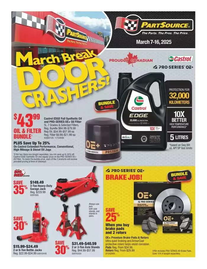 Part Source from March 7 to March 16 2025 - flyer page 1