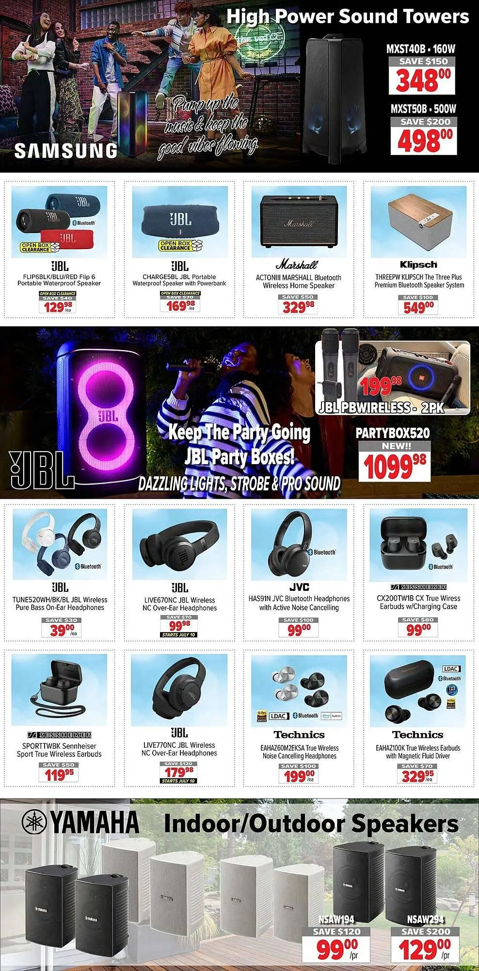 2001 Audio Video flyer from July 4 to July 10 2025 - flyer page 6