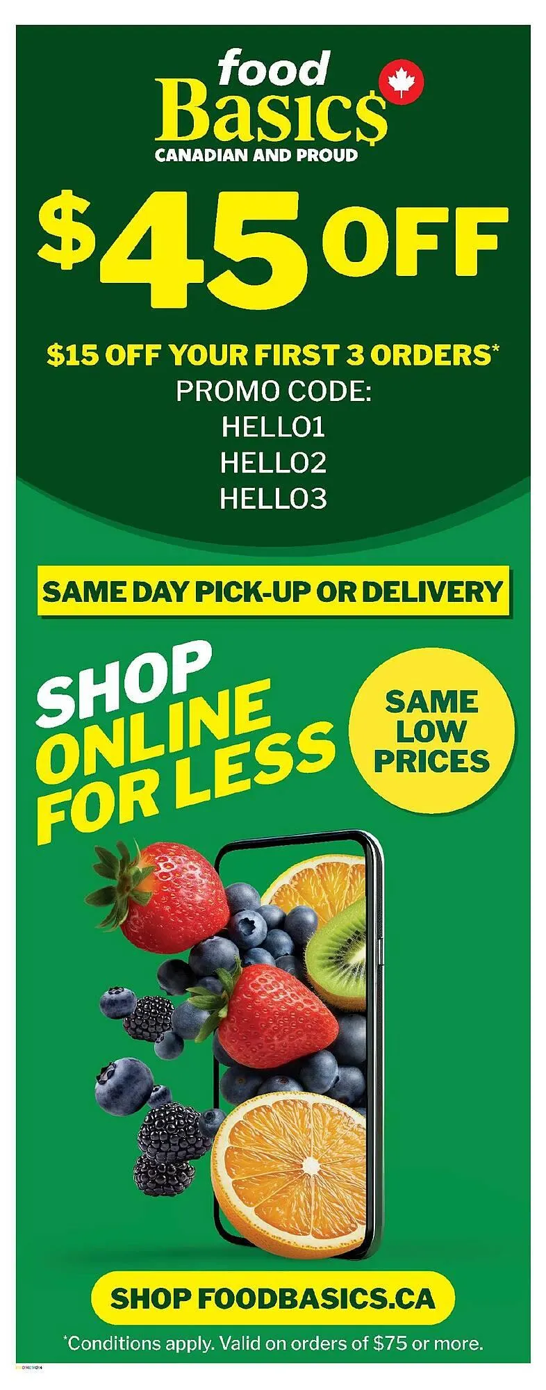 Food Basics flyer from August 28 to September 3 2025 - flyer page 23