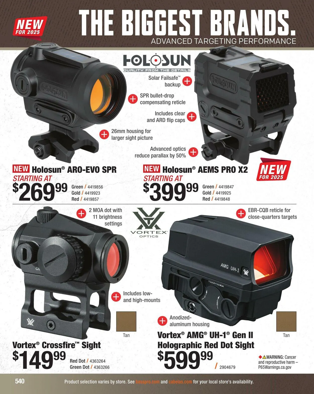 Bass Pro Current flyer from October 9 to October 23 2025 - flyer page 540