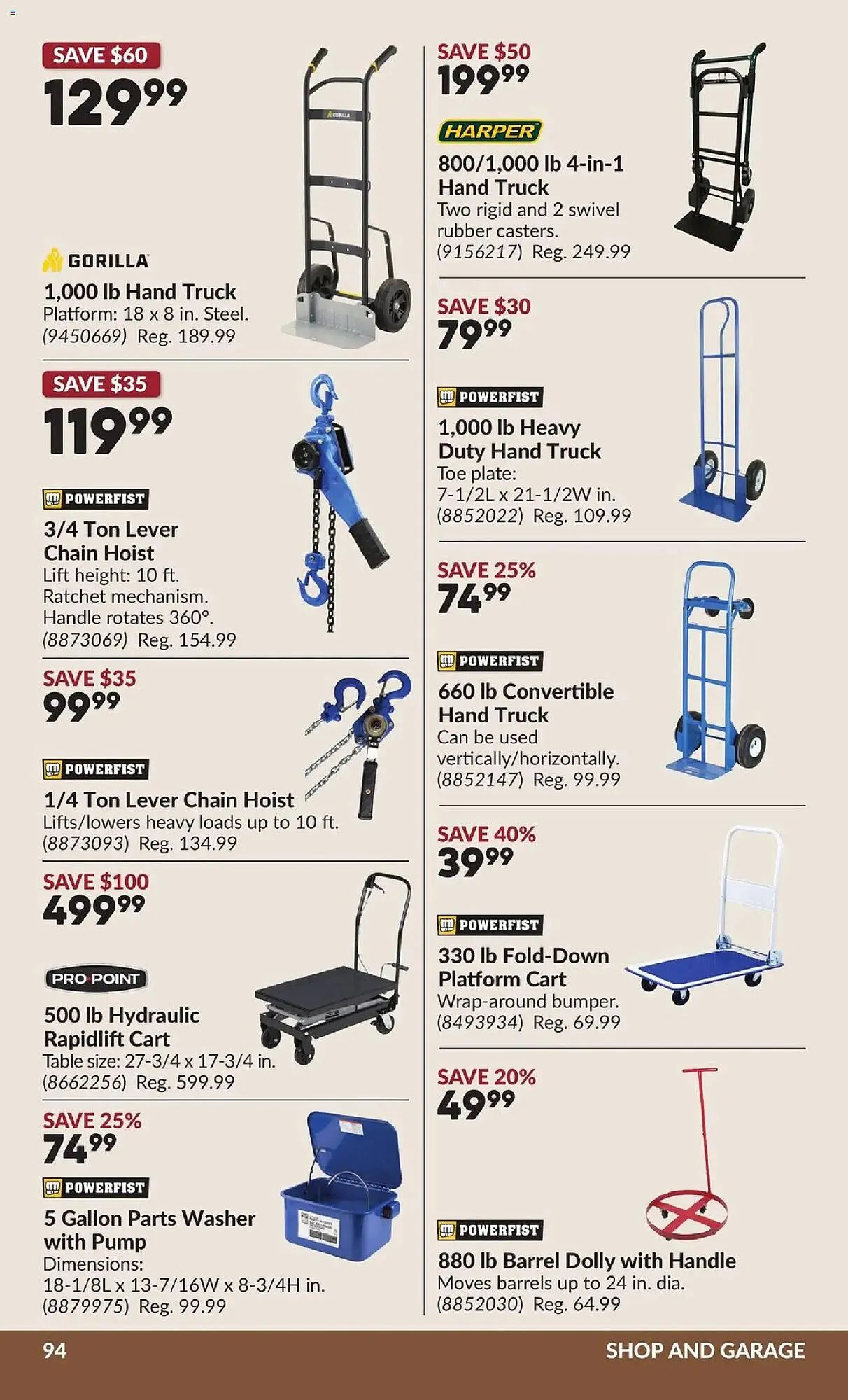 Princess Auto flyer from February 24 to March 9 2026 - flyer page 98