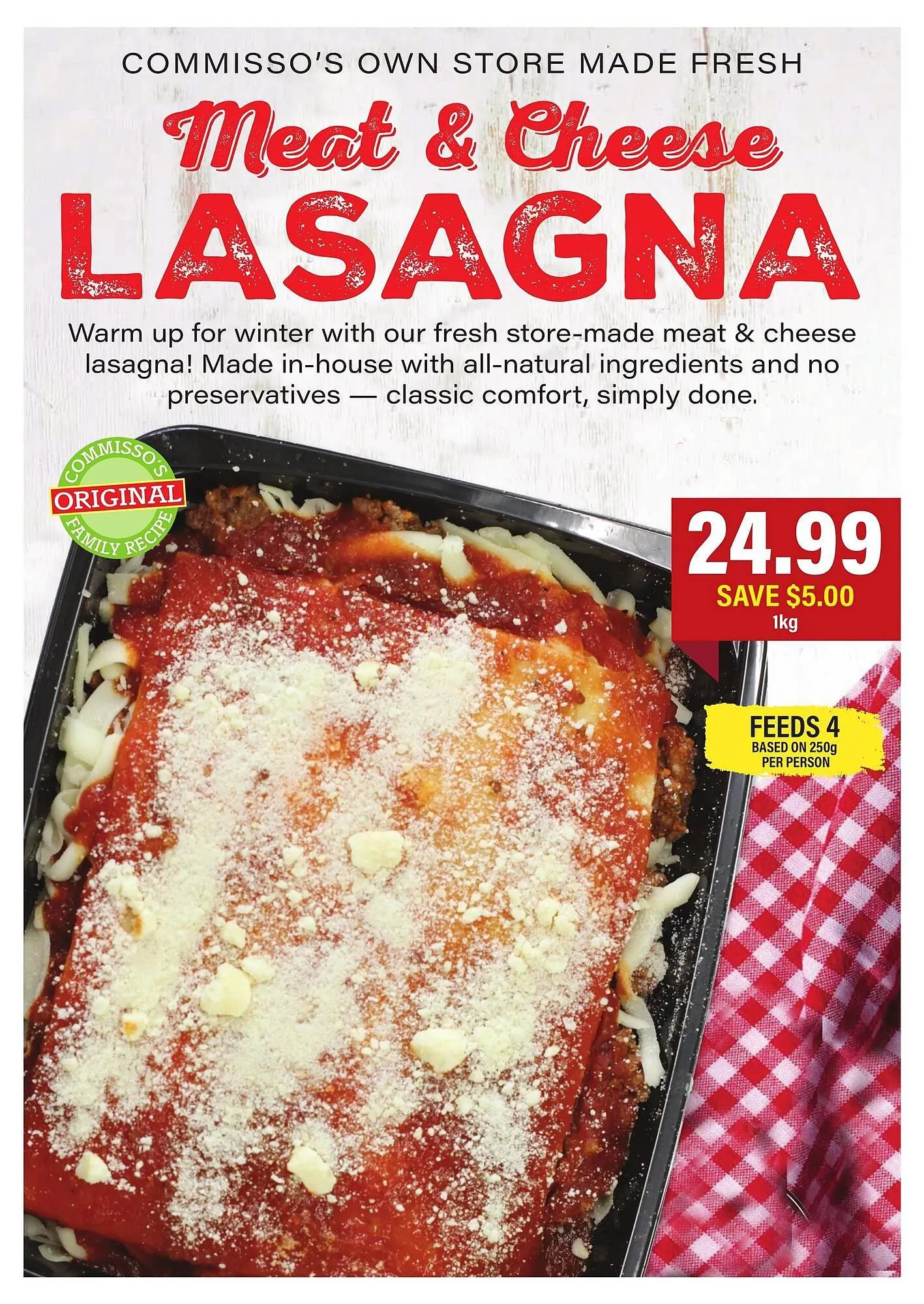 Commisso's Fresh Foods flyer from January 16 to January 22 2026 - flyer page 8