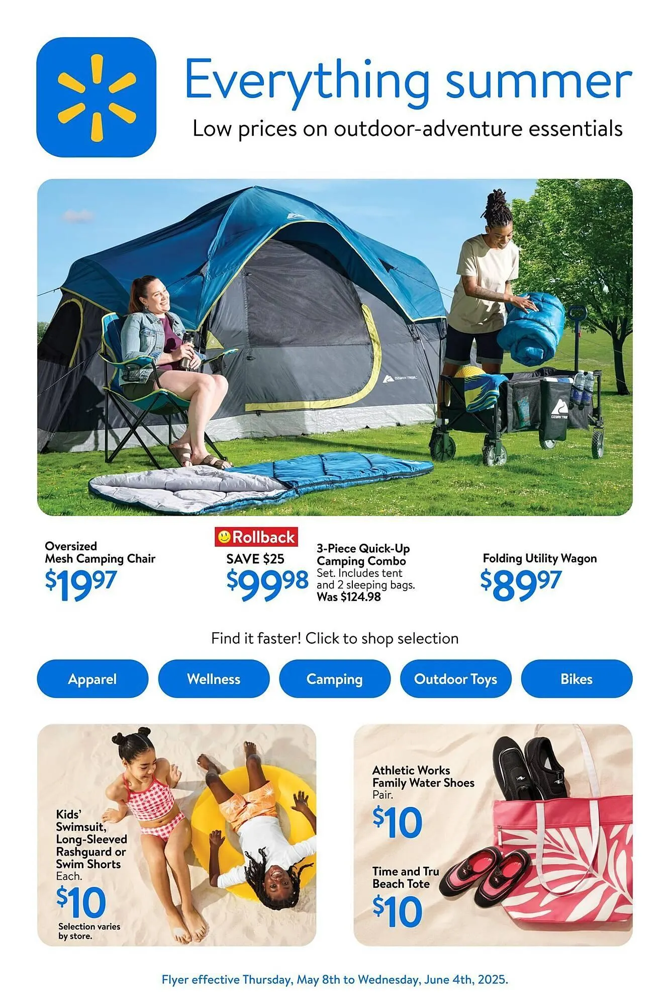 Walmart flyer from May 8 to July 31 2025 - flyer page 1