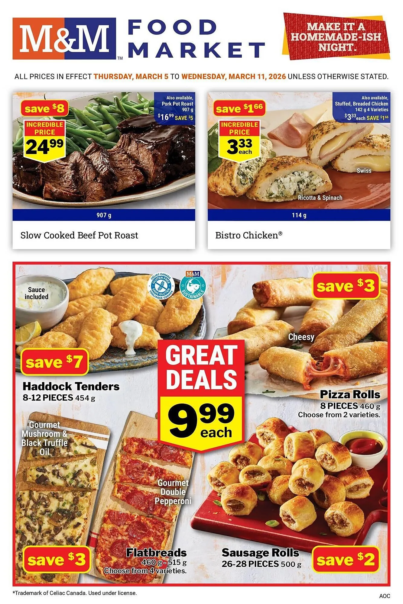 M & M Food Market flyer - 1