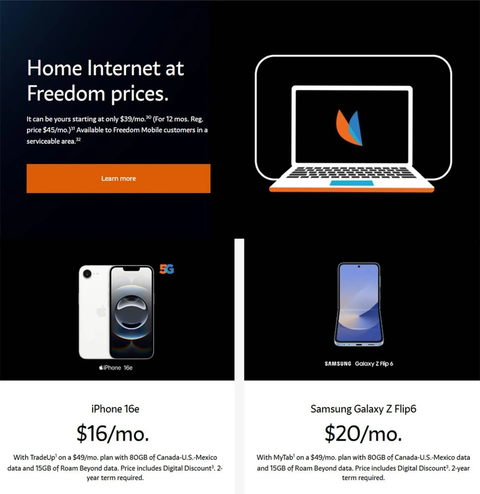 Freedom Mobile flyer from April 17 to April 23 2025 - flyer page 2