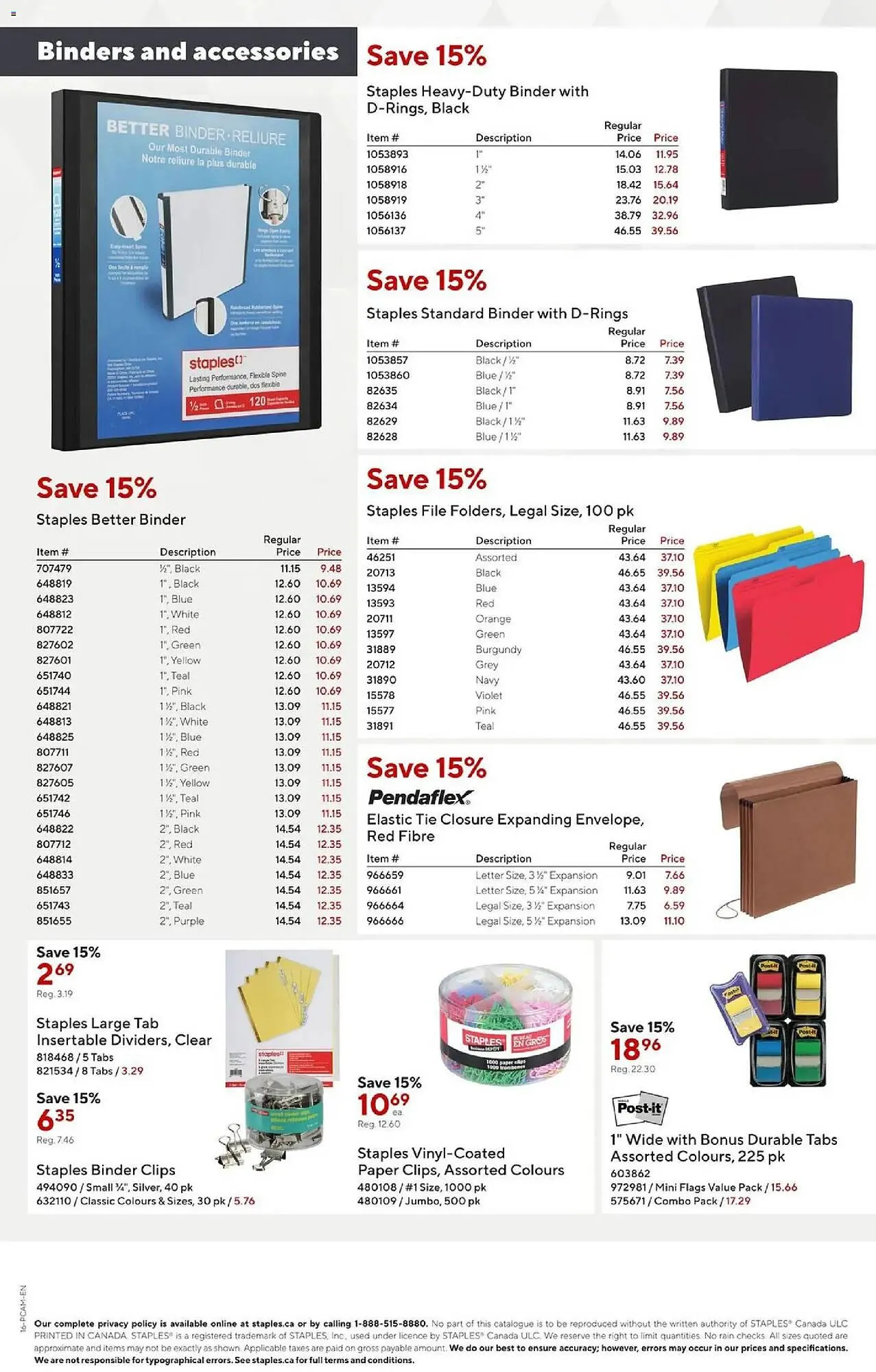 Staples flyer from December 5 to December 18 2025 - flyer page 16