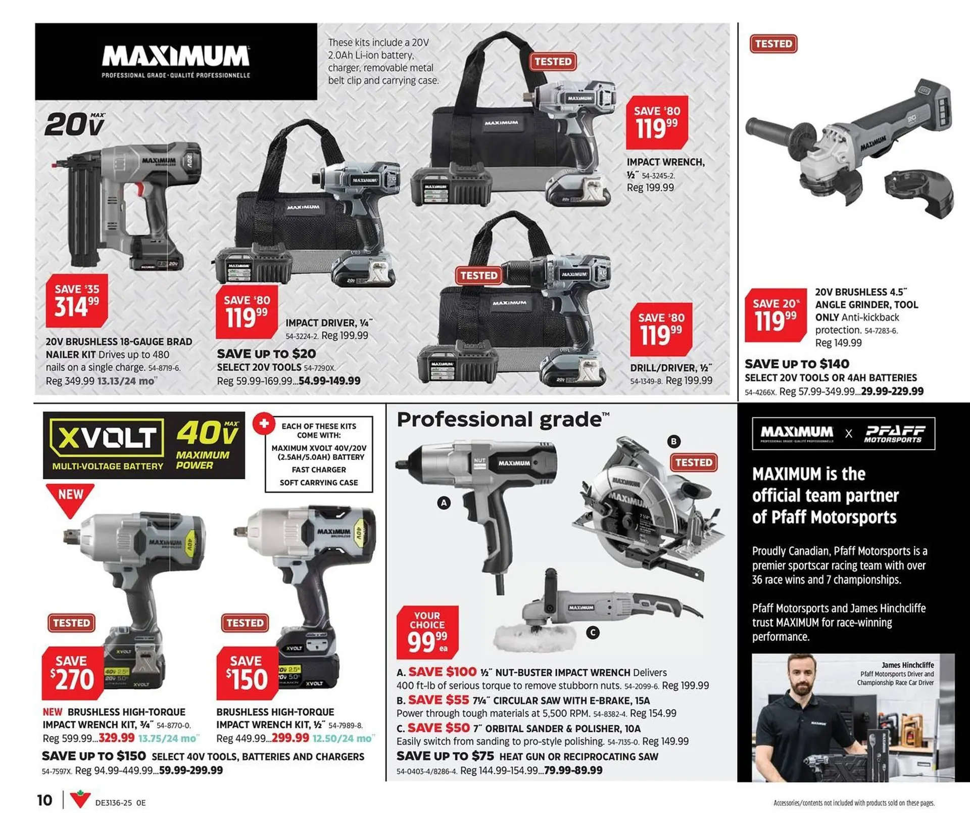 Canadian Tire flyer from August 27 to September 17 2025 - flyer page 10