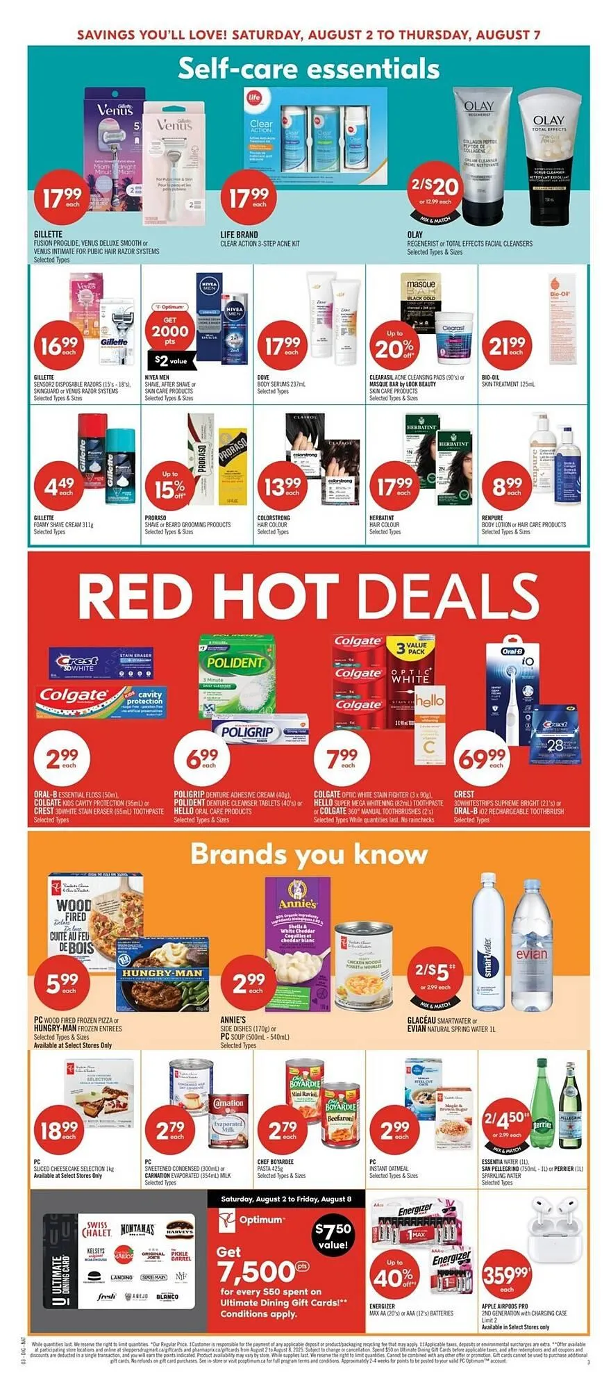 Shoppers Drug Mart flyer from August 1 to August 7 2025 - flyer page 16