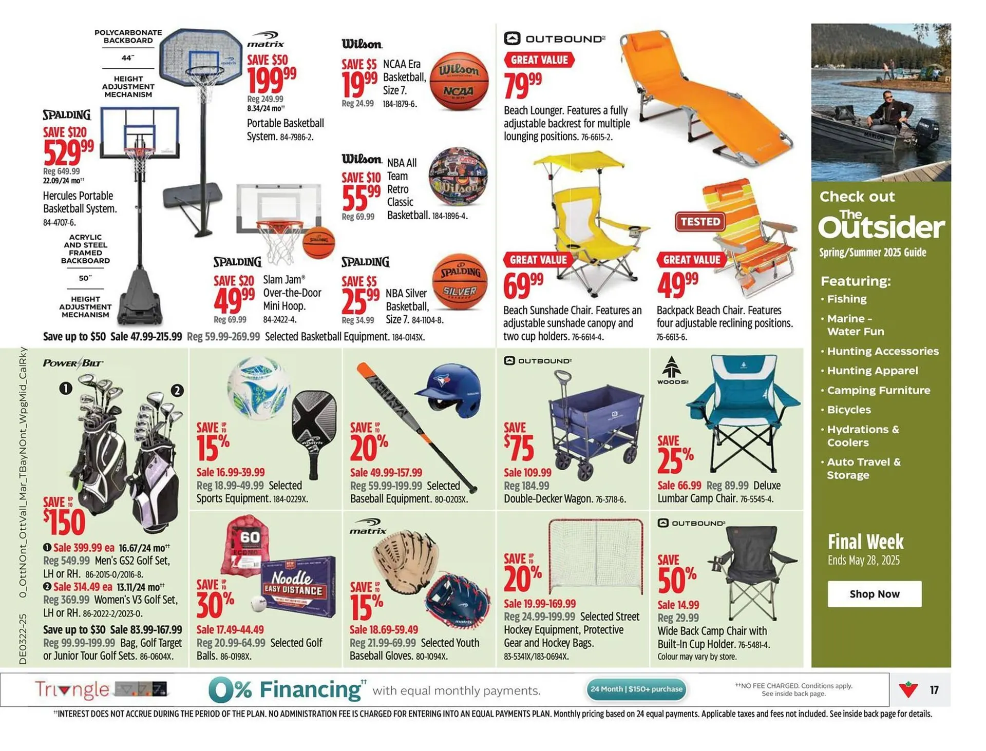 Canadian Tire flyer from May 22 to May 28 2025 - flyer page 17