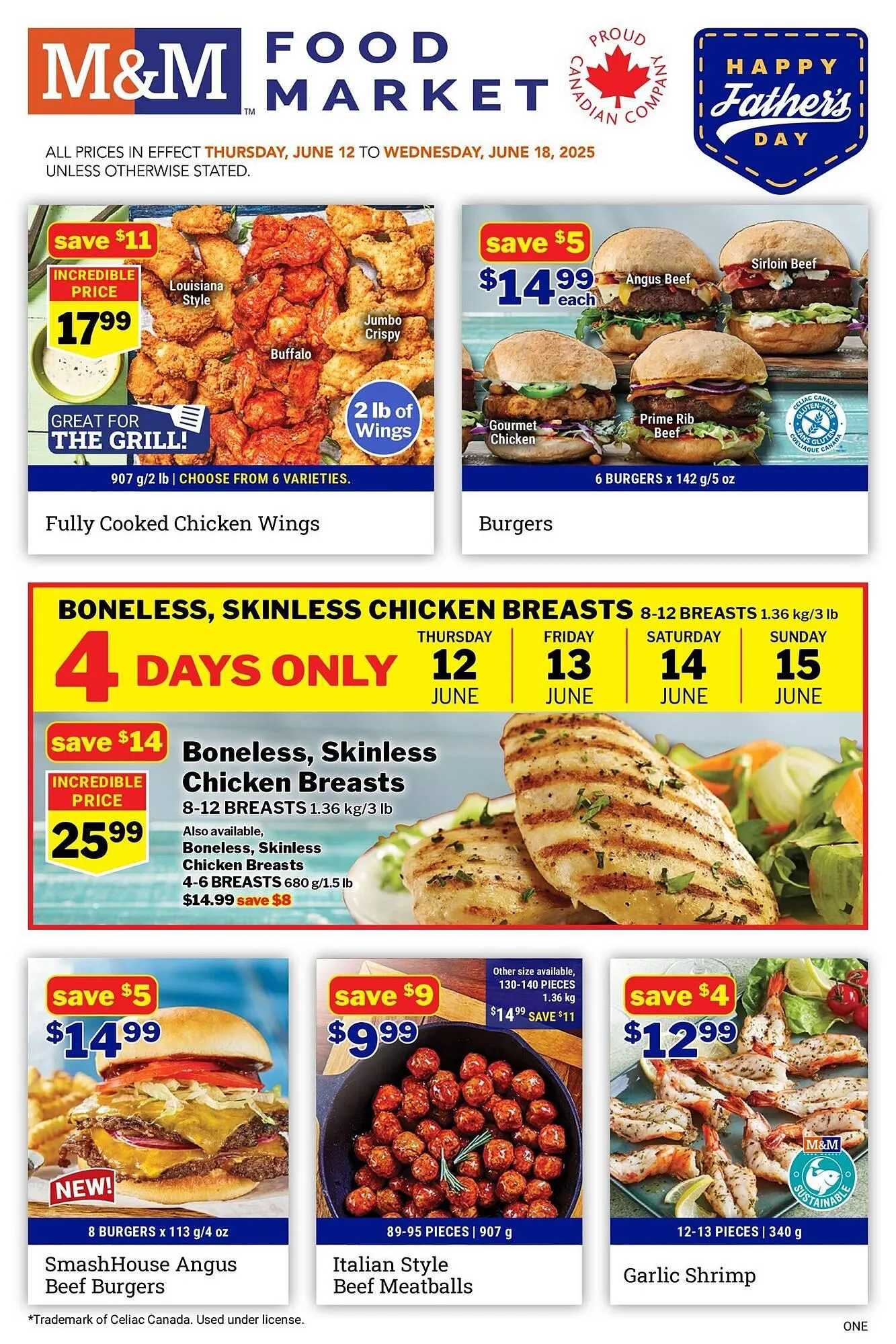 M & M Food Market flyer from June 13 to July 4 2025 - flyer page 1