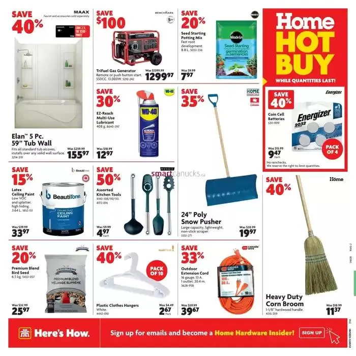 Home Hardware weekly flyer from January 30 to February 12 2025 - flyer page 2