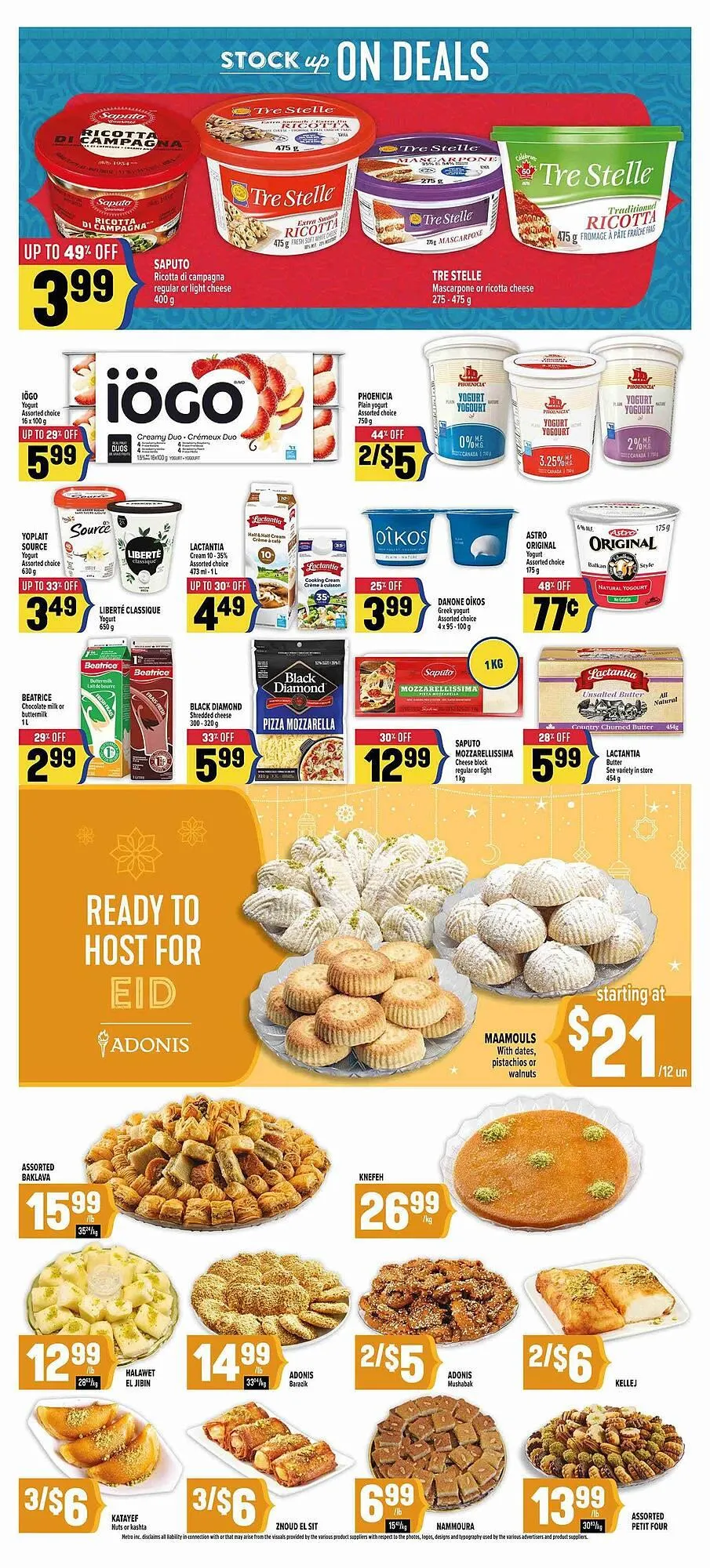 Marché Adonis flyer from March 27 to April 3 2025 - flyer page 9