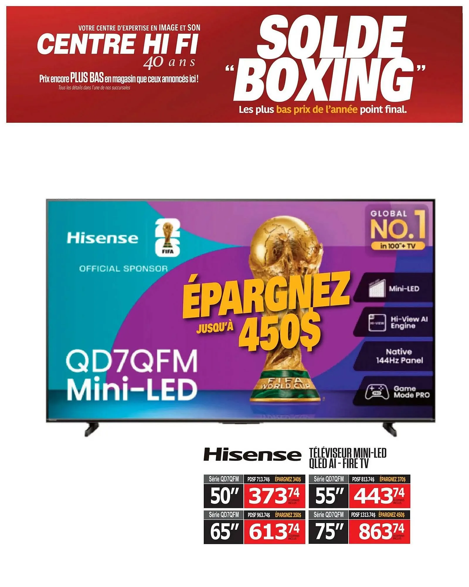 Centre Hi-Fi flyer from January 9 to January 15 2026 - flyer page 34