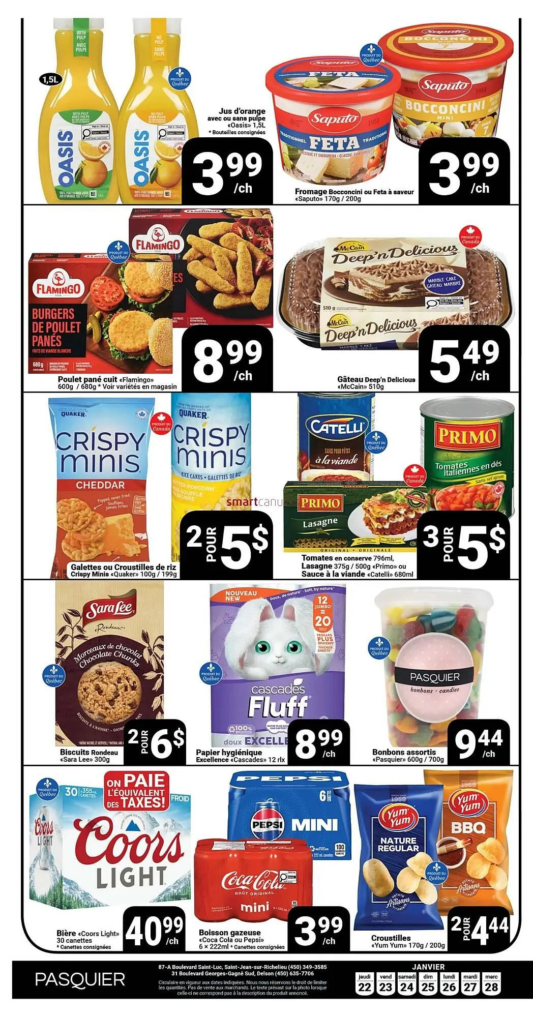 Pasquier flyer from January 22 to January 28 2026 - flyer page 10
