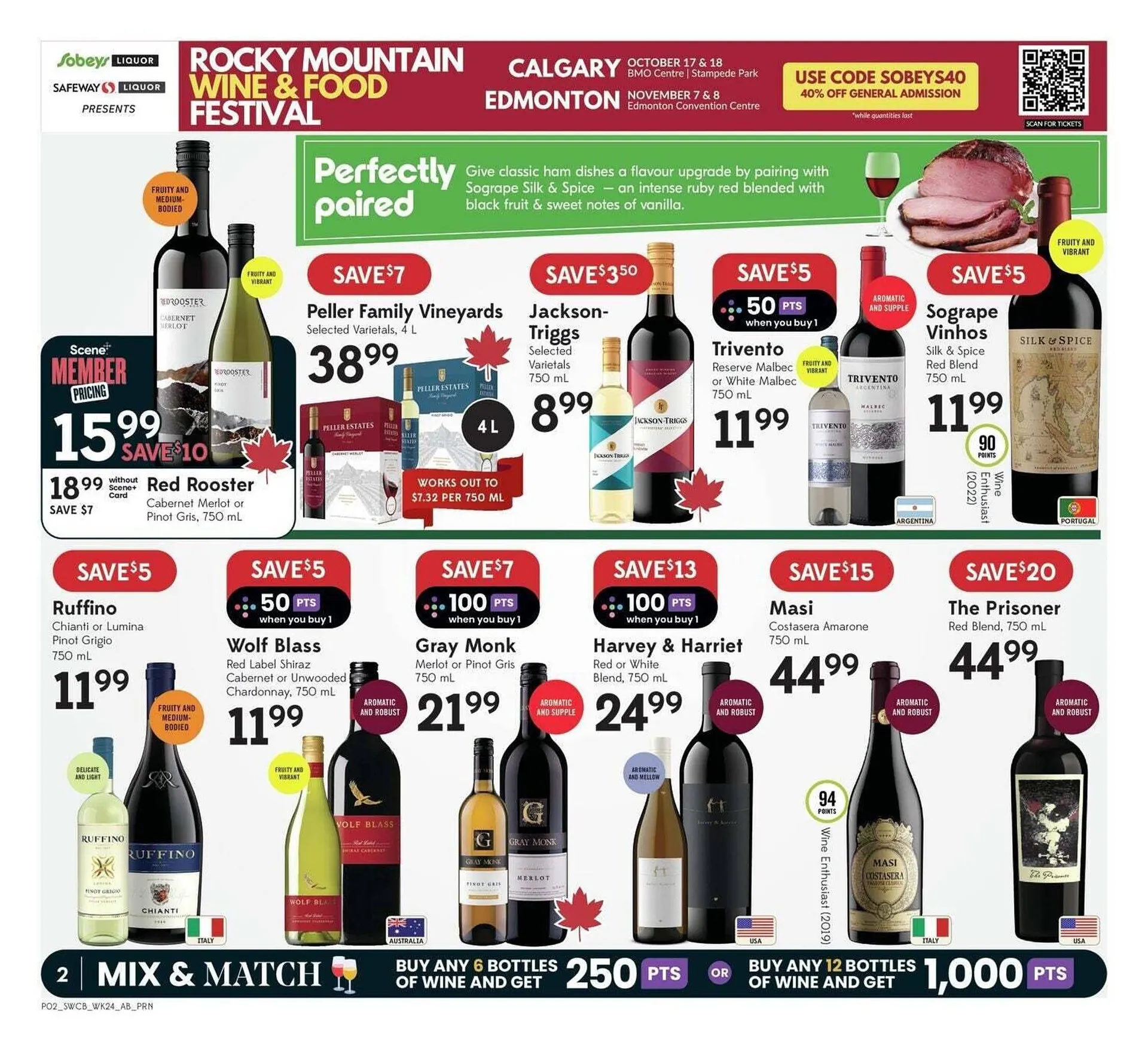 Safeway flyer from October 9 to October 23 2025 - flyer page 2