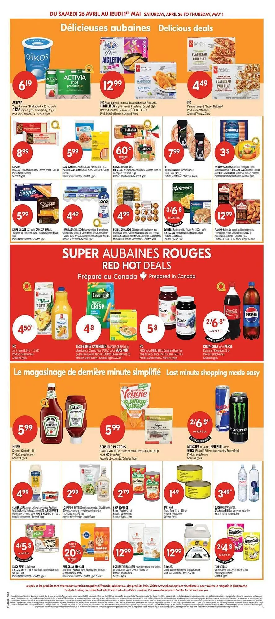 Pharmaprix flyer from April 26 to May 1 2025 - flyer page 4