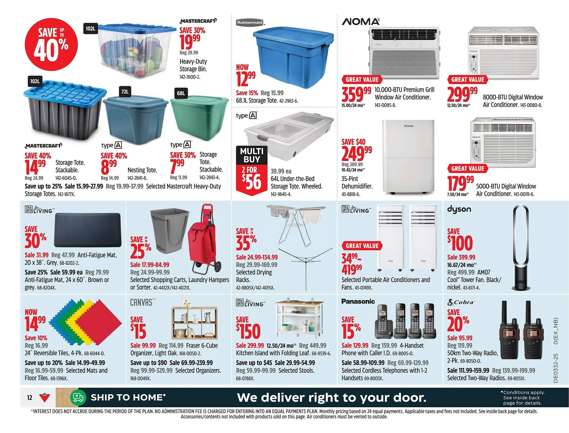 Canadian Tire flyer from July 31 to August 6 2025 - flyer page 12