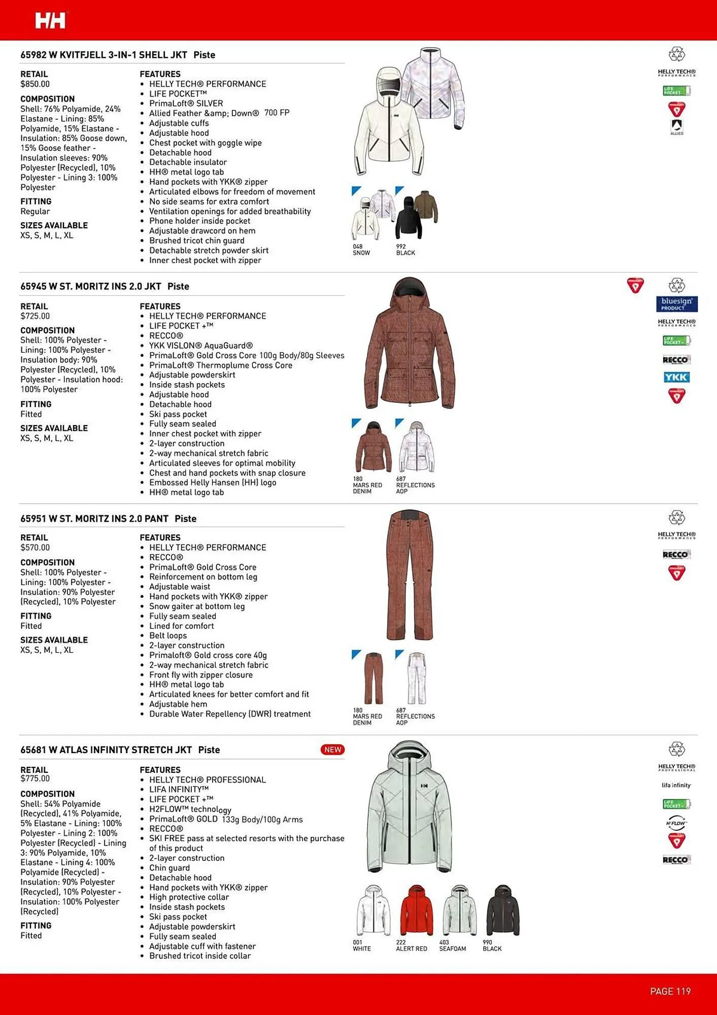 Helly Hansen flyer from September 11 to February 28 2026 - flyer page 119
