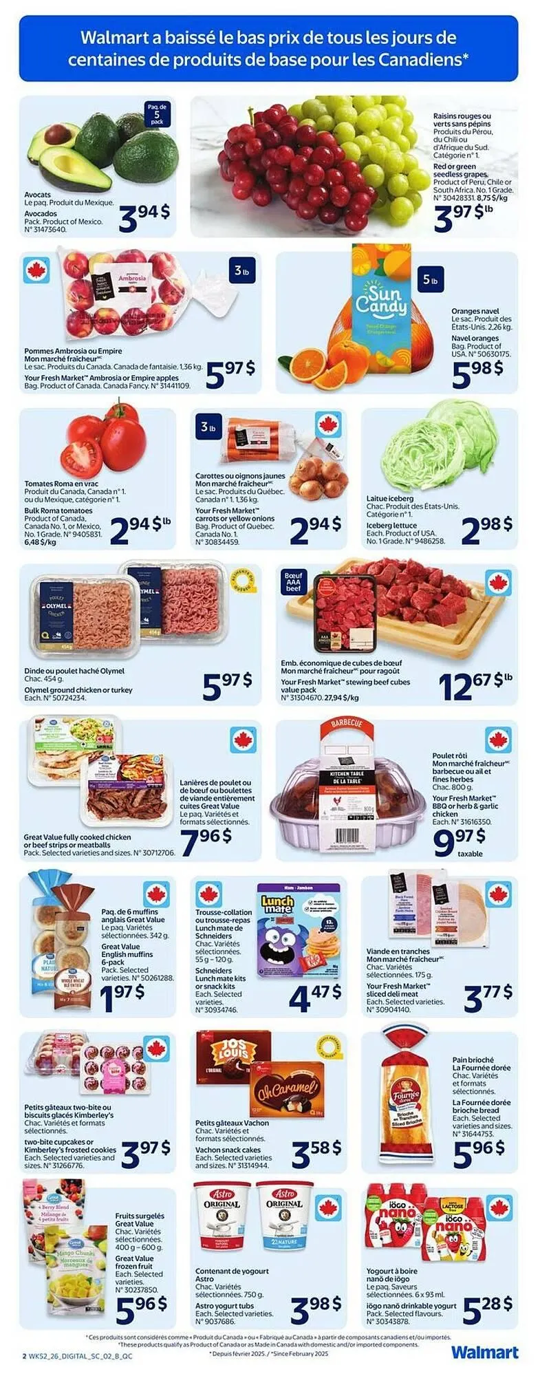 Walmart flyer from January 22 to January 28 2026 - flyer page 4