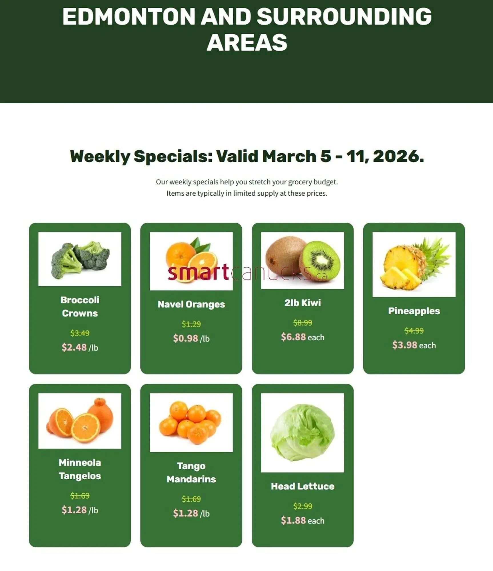 H&W Produce flyer from March 5 to March 11 2026 - flyer page 2