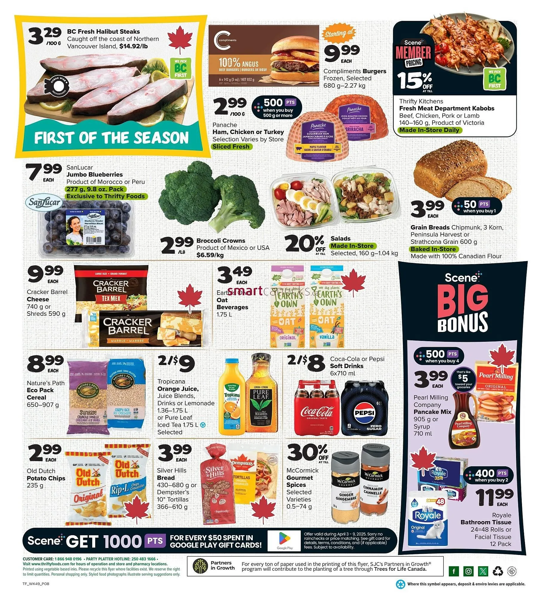 Thrifty Foods flyer from April 3 to April 9 2025 - flyer page 2