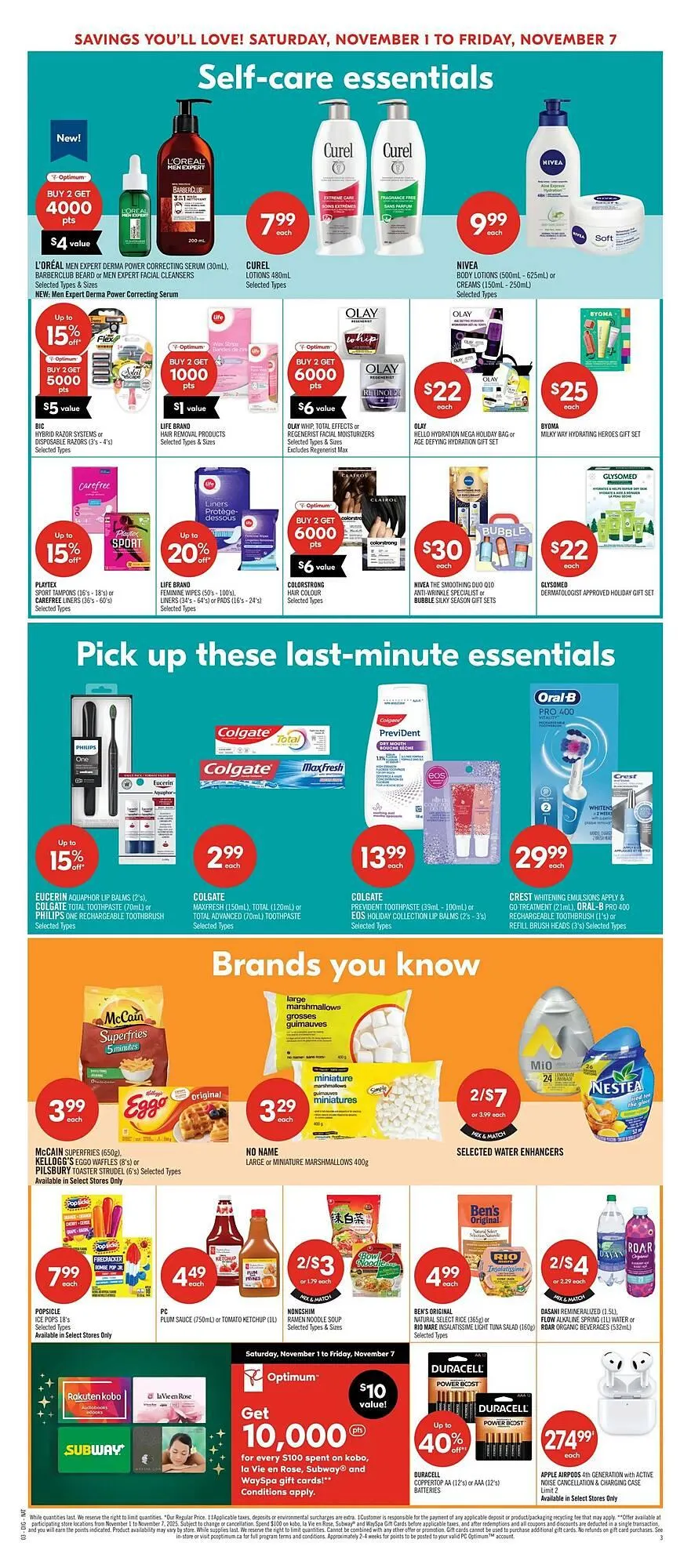 Shoppers Drug Mart flyer from October 31 to November 6 2025 - flyer page 24