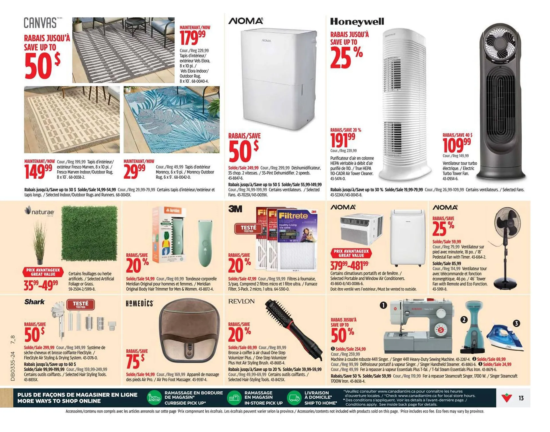 Canadian Tire flyer from August 22 to August 28 2024 - flyer page 13