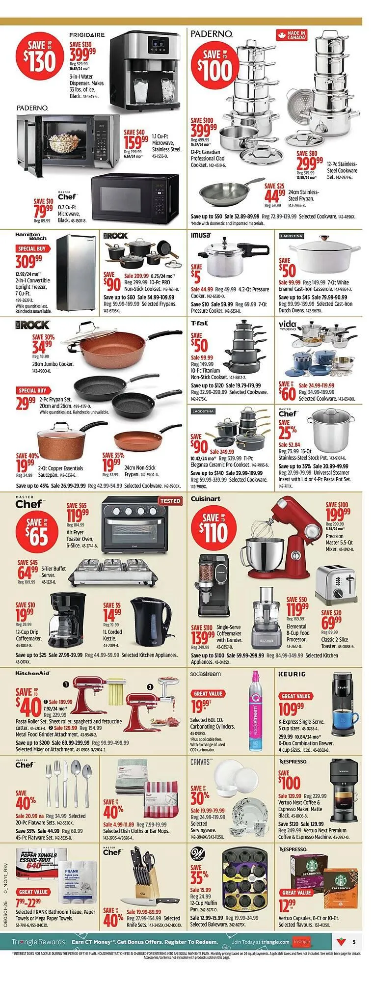 Canadian Tire flyer from December 30 to January 13 2026 - flyer page 9
