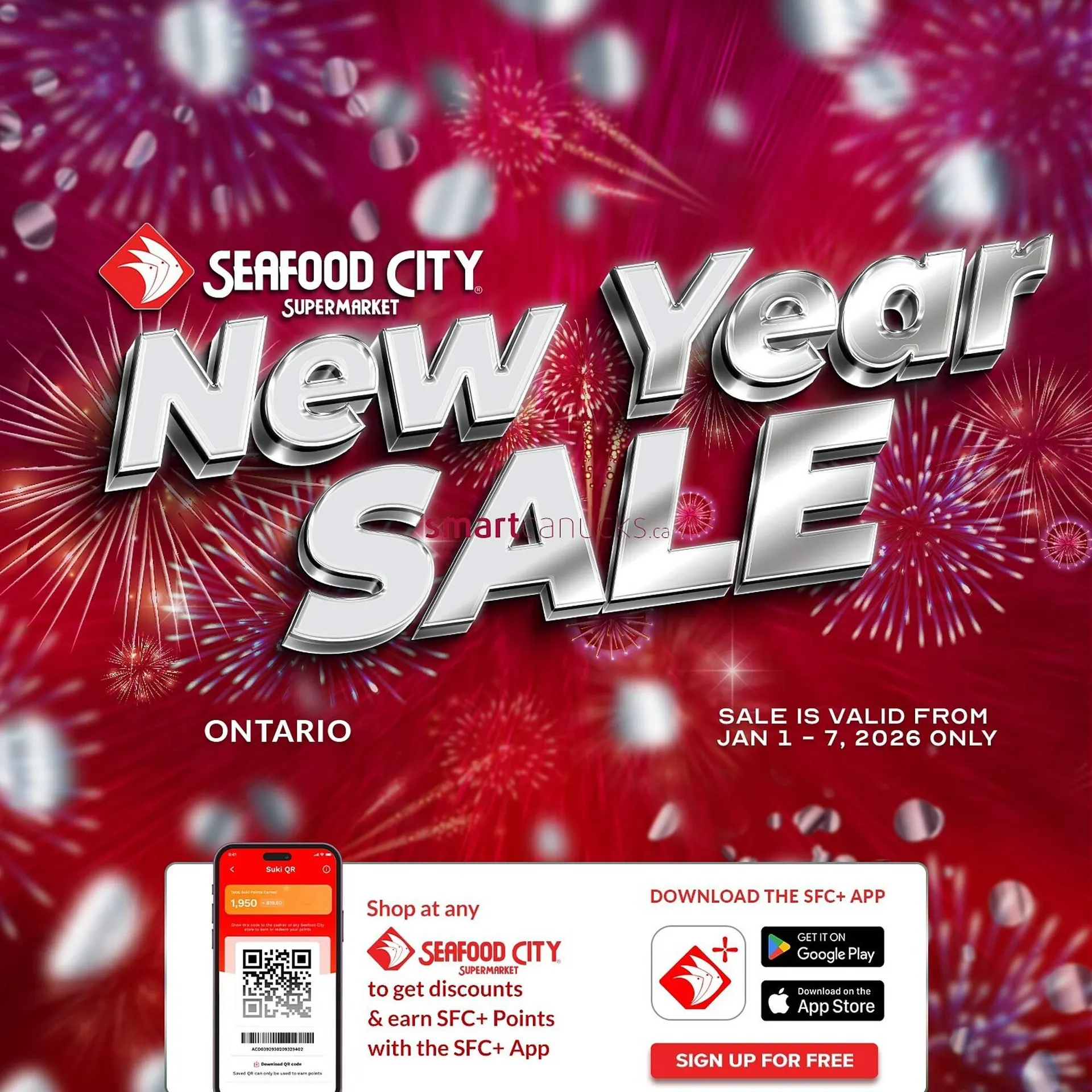 Seafood City Supermarket weekly ad from January 1 to January 7 2026 - flyer page 1
