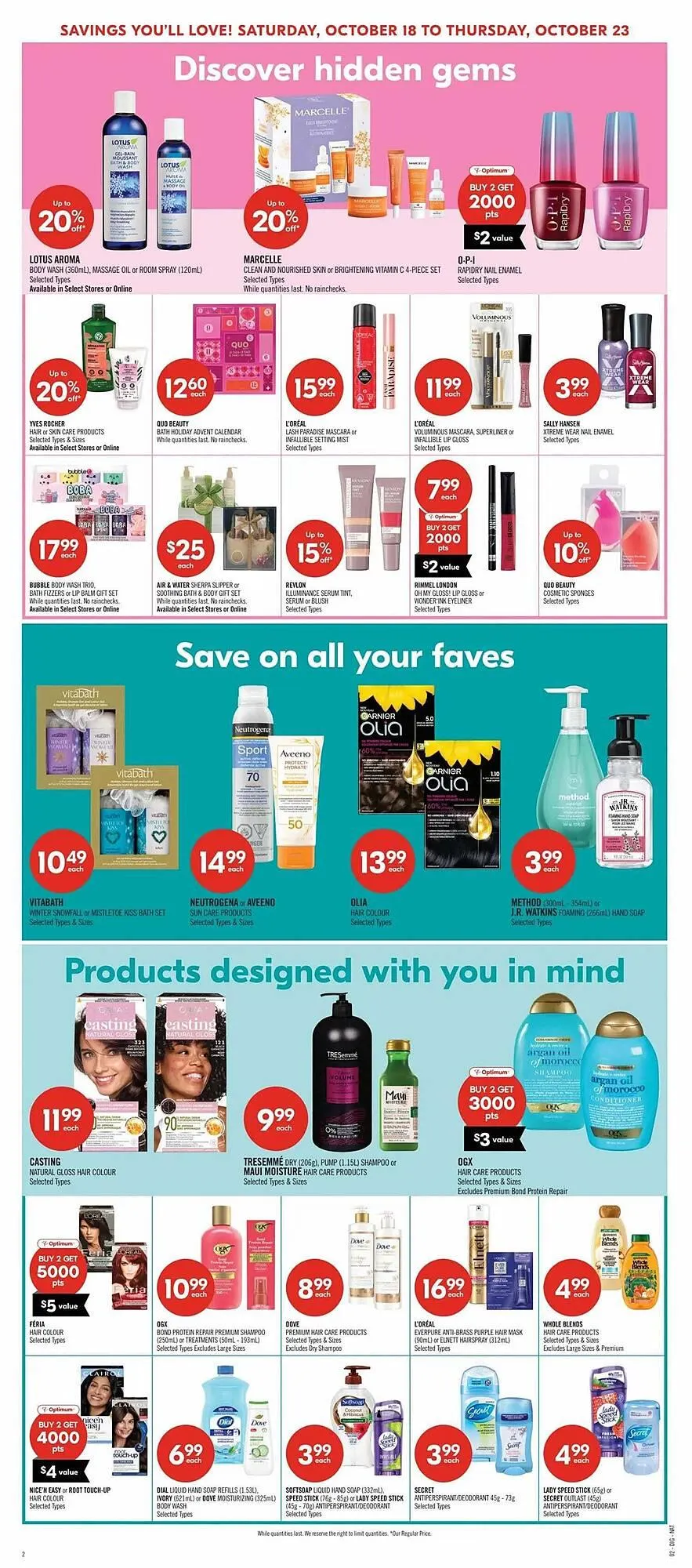 Shoppers Drug Mart flyer from October 18 to October 24 2025 - flyer page 23