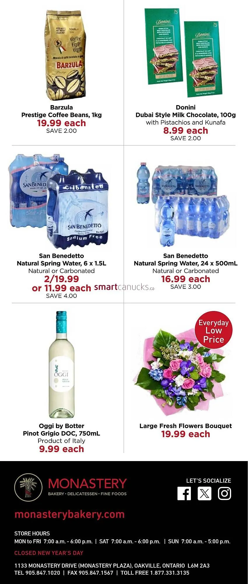 Monastery Bakery flyer from November 6 to November 12 2025 - flyer page 6