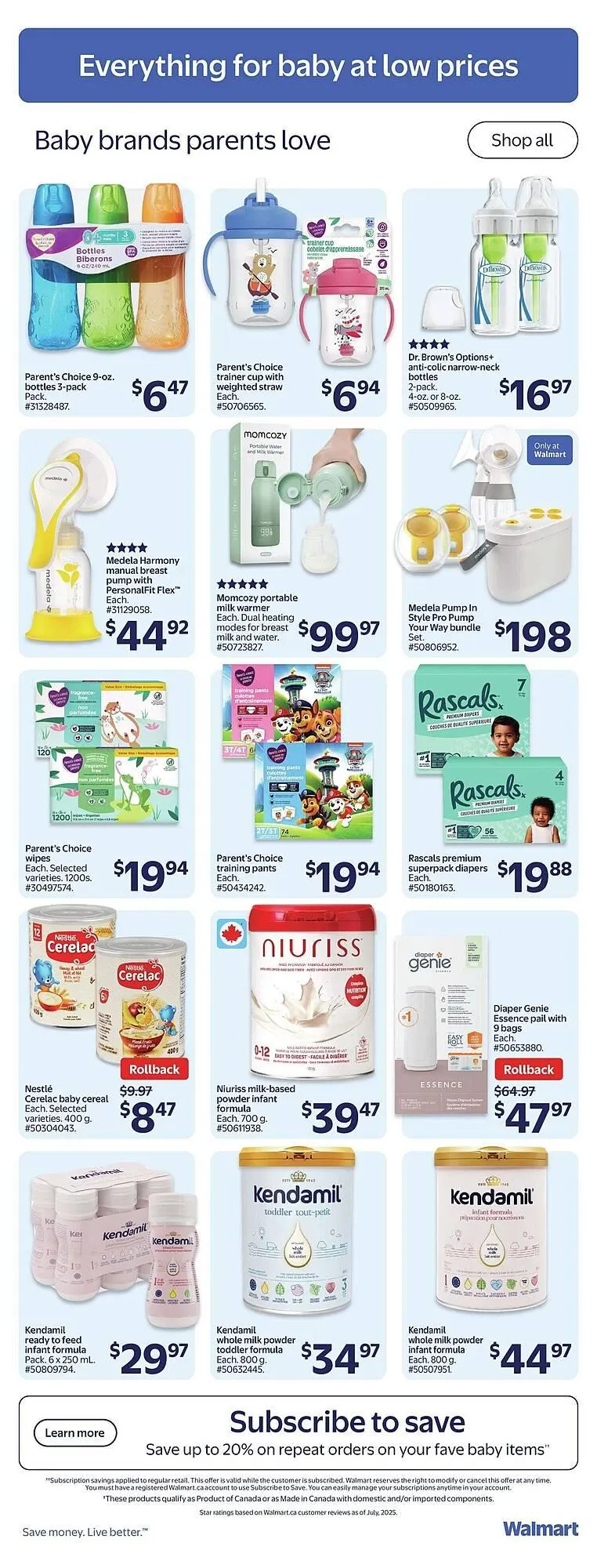 Walmart flyer from October 23 to October 30 2025 - flyer page 10
