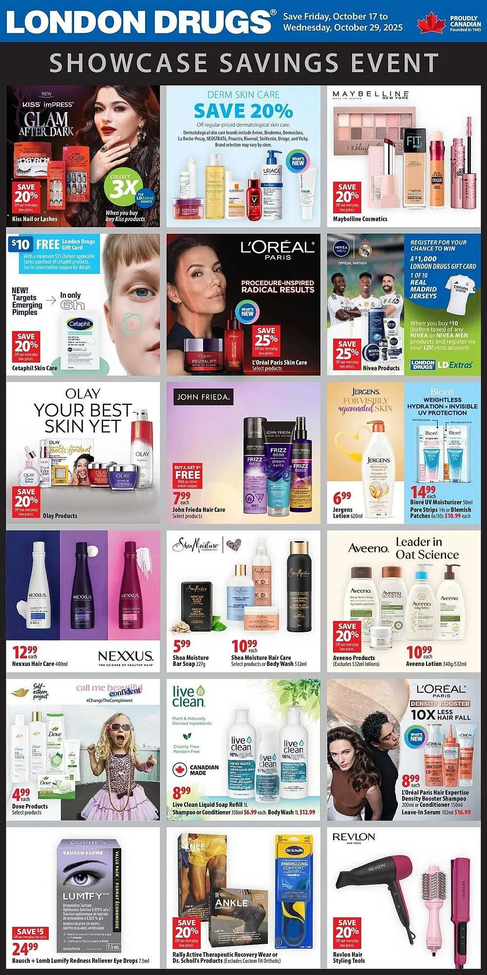London Drugs flyer from October 17 to October 23 2025 - flyer page 1