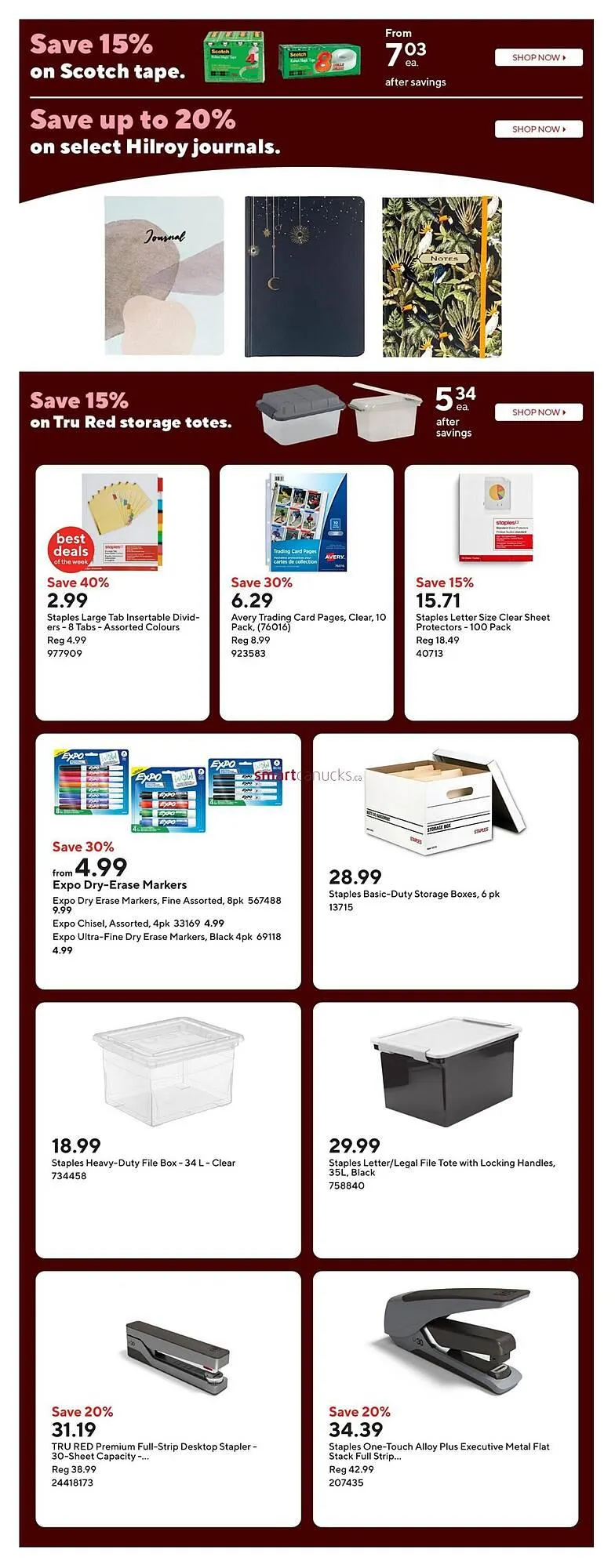 Staples flyer from December 25 to December 30 2025 - flyer page 17