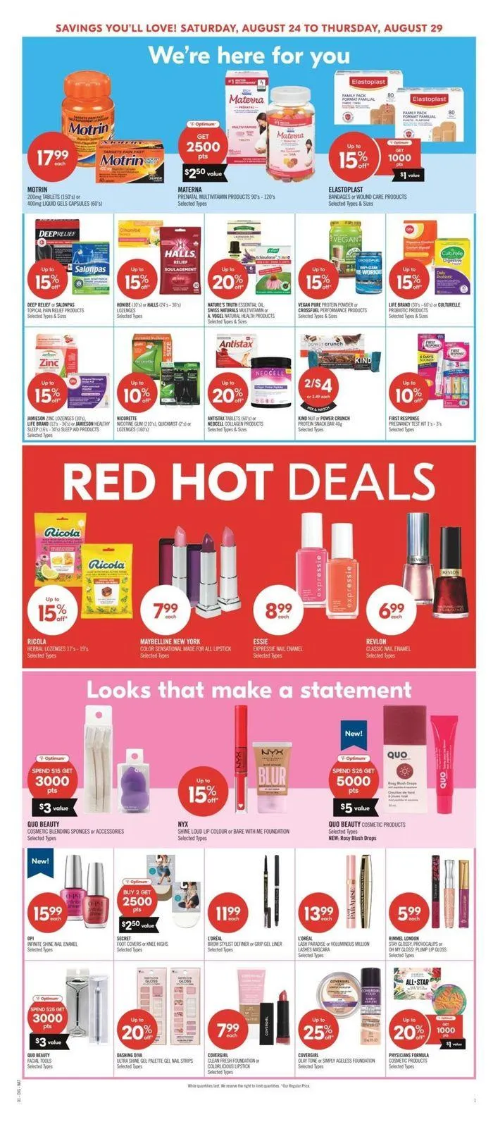 Exclusive deals and bargains from August 24 to August 29 2024 - flyer page 4