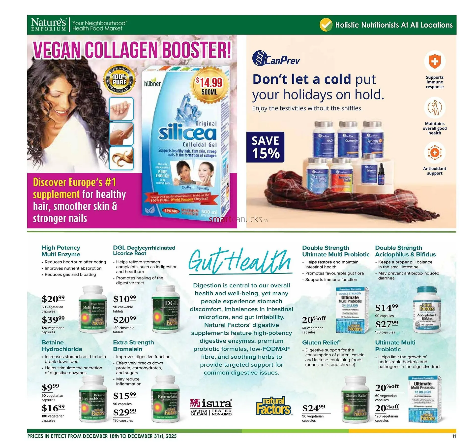 Nature's Emporium flyer from December 18 to December 31 2025 - flyer page 11