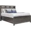 Stella Panel Bed - Charcoal/Pace Platinum