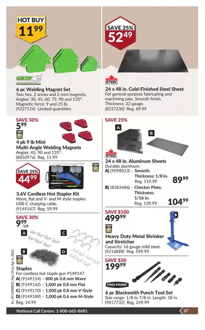 National Sale from March 25 to April 6 2025 - flyer page 32