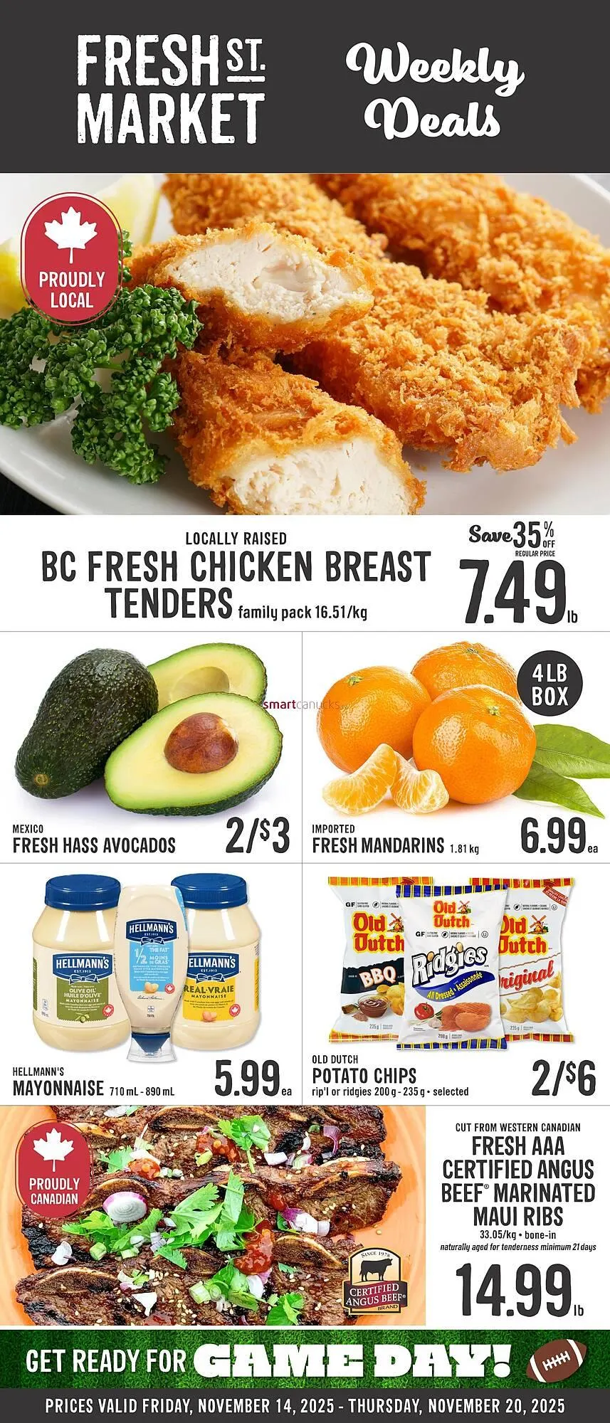 Fresh St Market flyer from November 13 to November 23 2025 - flyer page 1