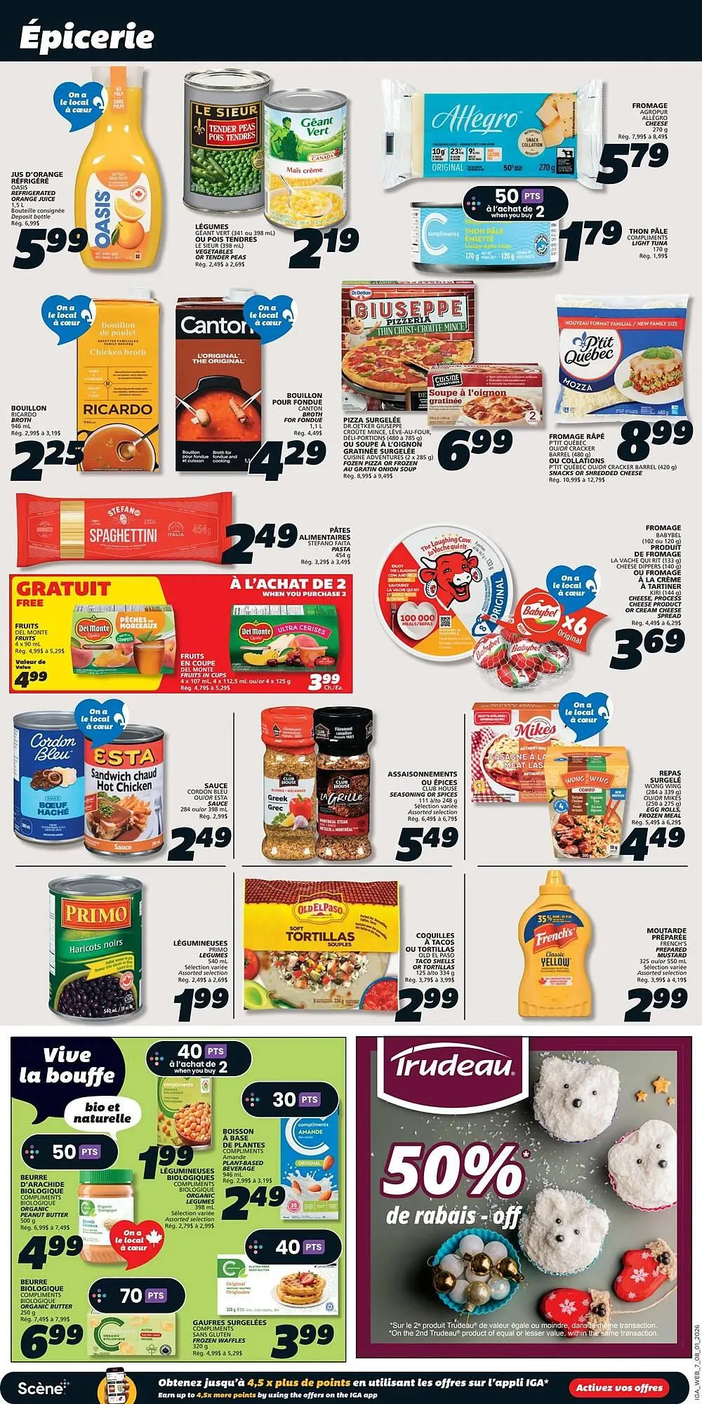 IGA flyer from January 8 to January 14 2026 - flyer page 9