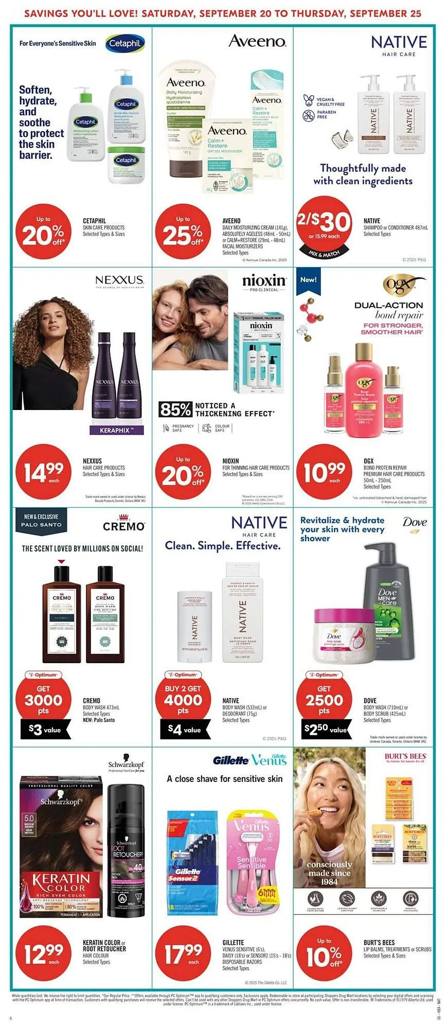 Shoppers Drug Mart flyer from September 18 to September 22 2025 - flyer page 16