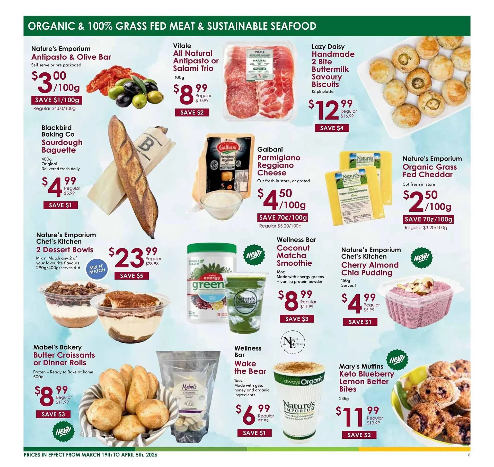 Nature's Emporium flyer from March 20 to March 27 2026 - flyer page 5