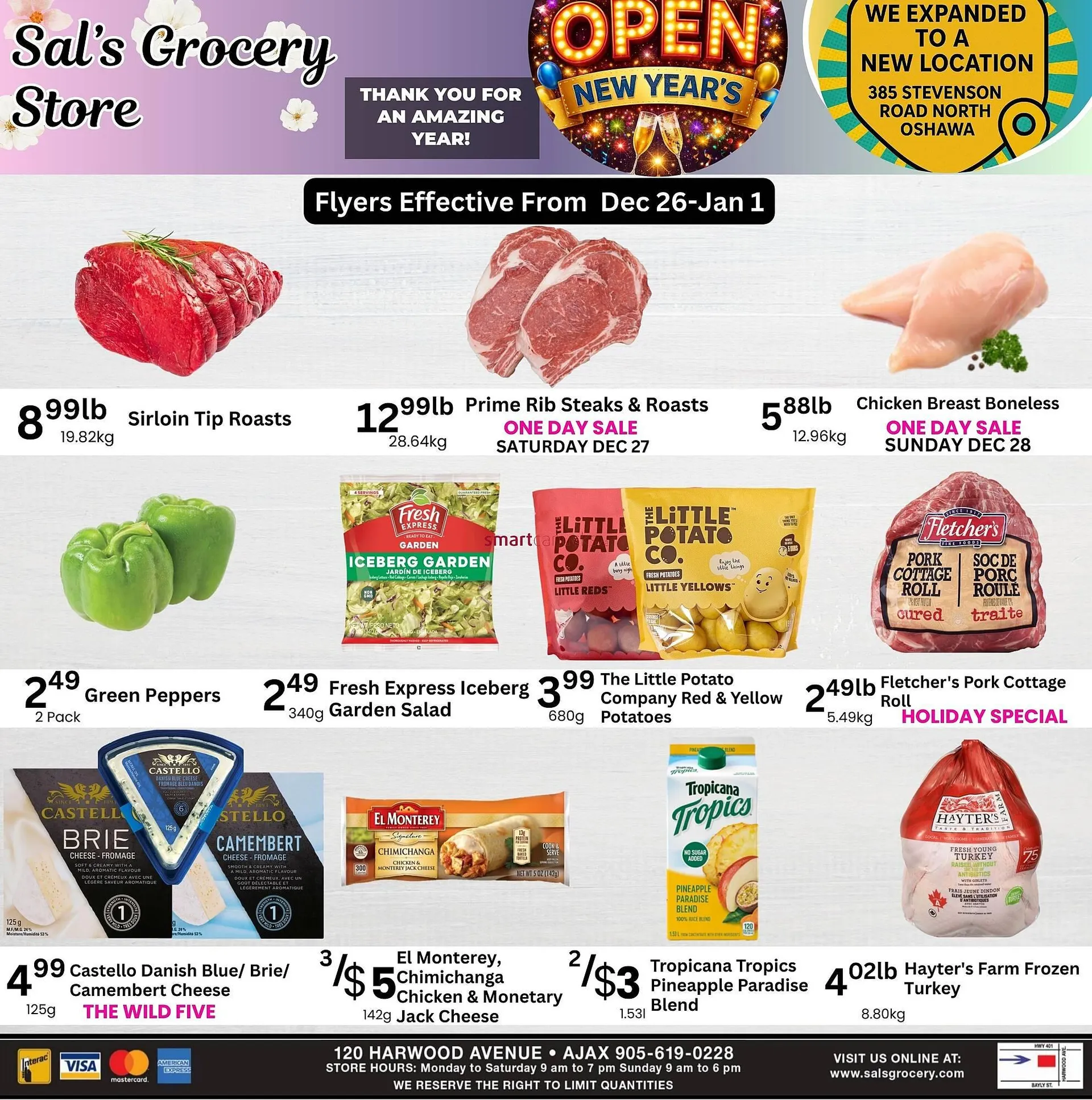 Sal's Grocery flyer from December 26 to January 1 2026 - flyer page 1