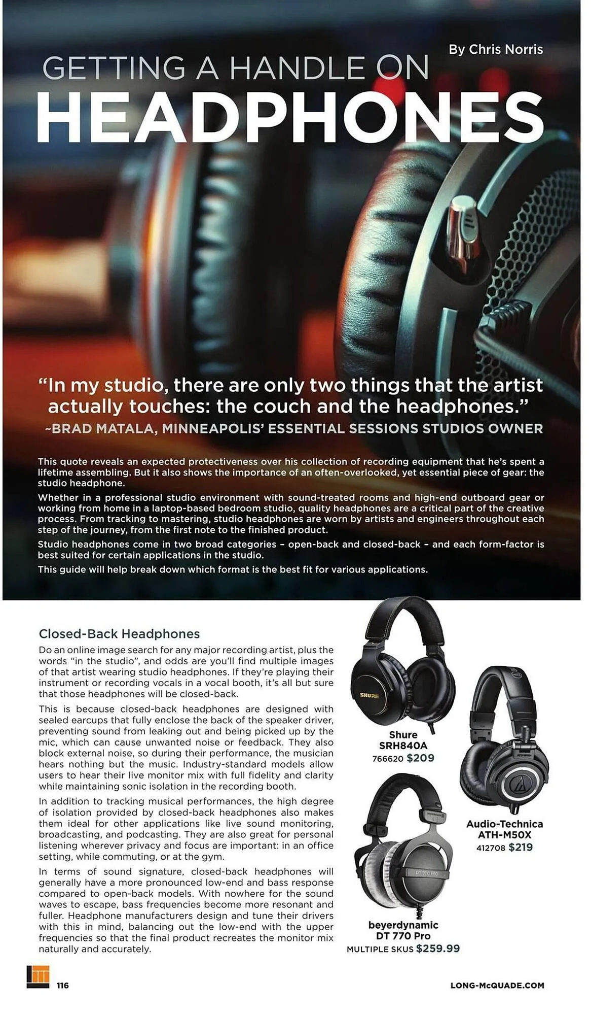 Long & McQuade flyer from November 5 to July 31 2026 - flyer page 116