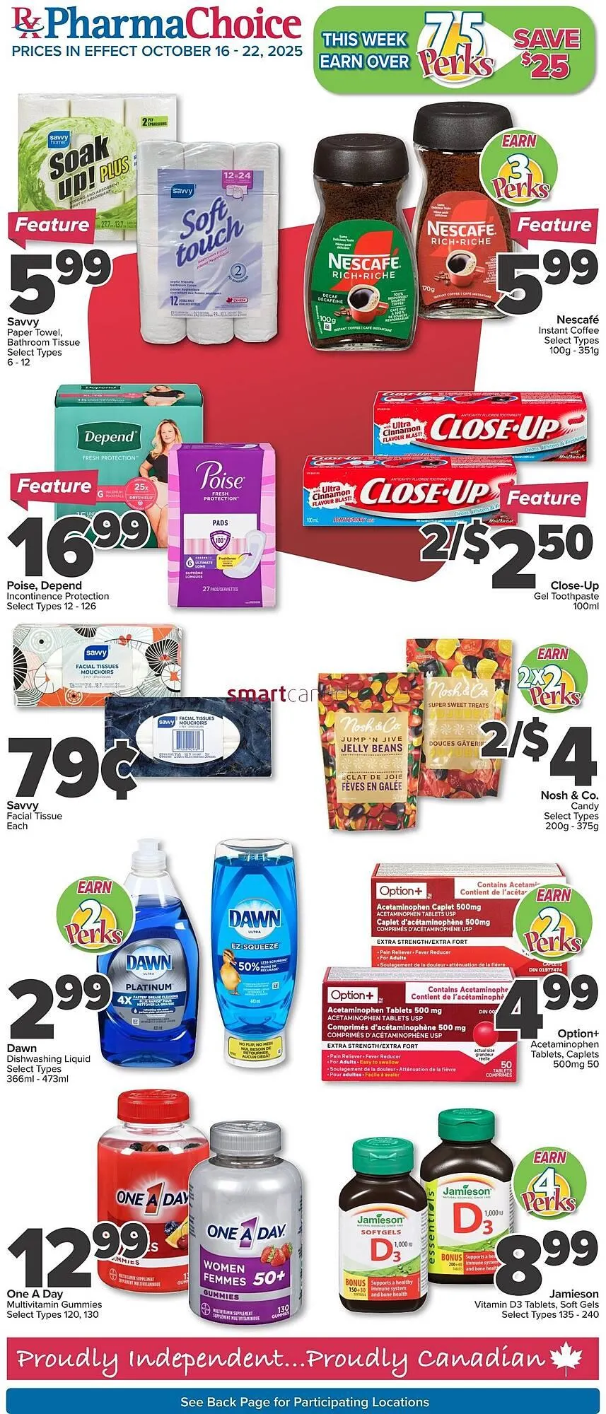 PharmaChoice flyer from October 16 to October 22 2025 - flyer page 1