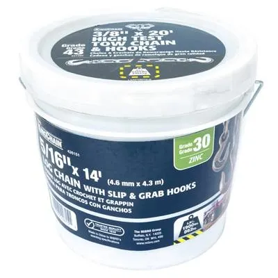 LOG CHN W.HOOKS 5/16X14 G30 S