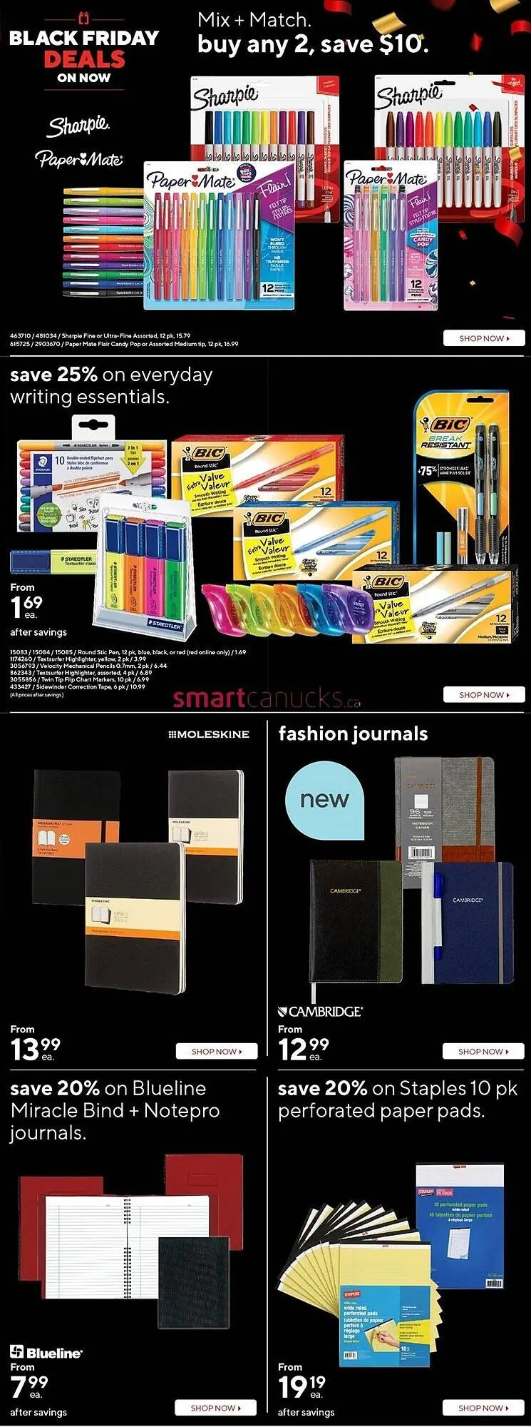 Staples flyer from November 1 to November 7 2024 - flyer page 21